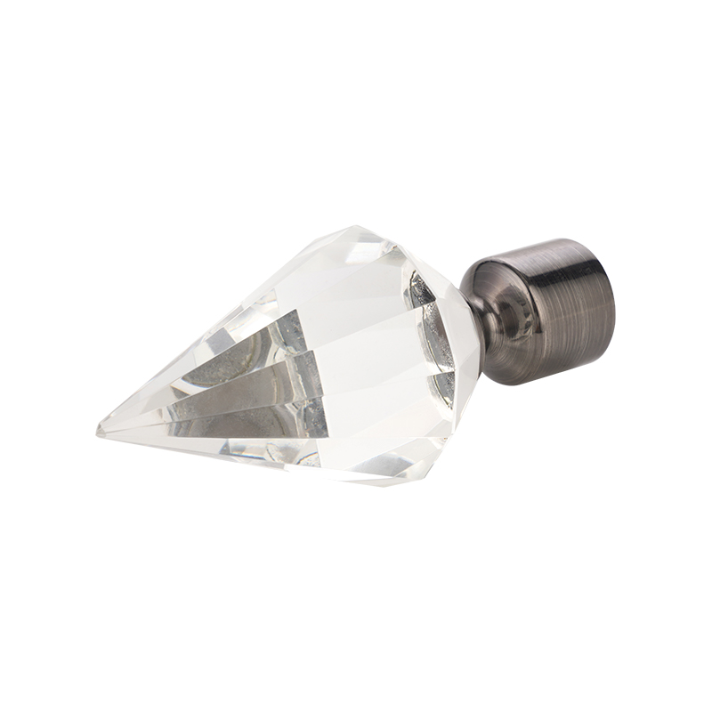 Finiale de cristal de perdea