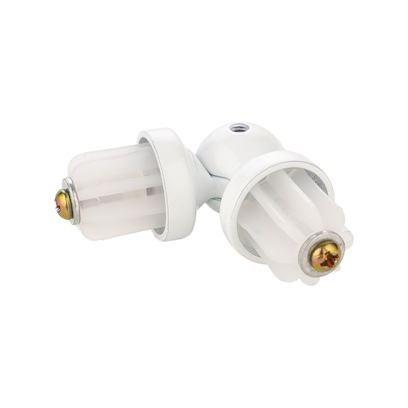 Conector de tije de perdea din aluminiu